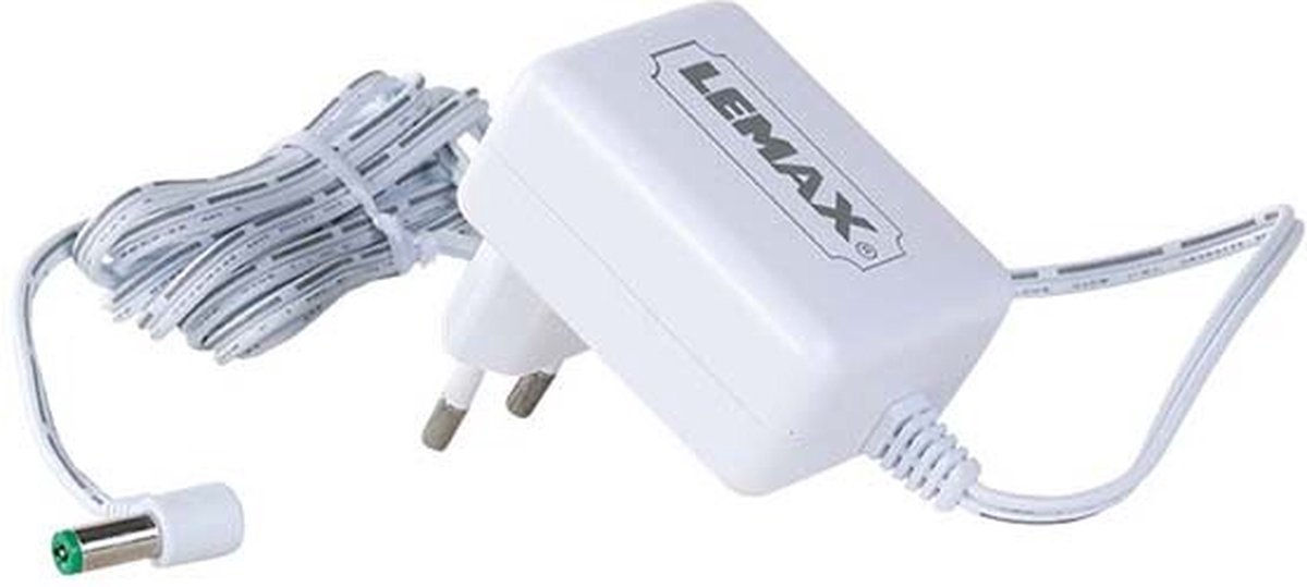 Lemax - Power Adaptor - 4.5v 550ma - White - 1-output - Bs - Kersthuisjes & Kerstdorpen – foto 3
