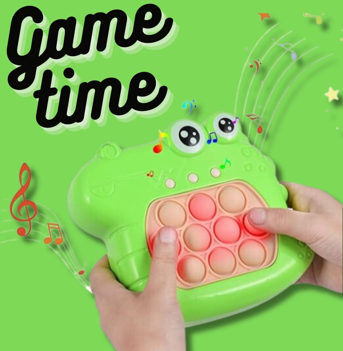 Youly Pop It Game - Pink Fidget Controller - Motricité fine et vitesse -  Jouets