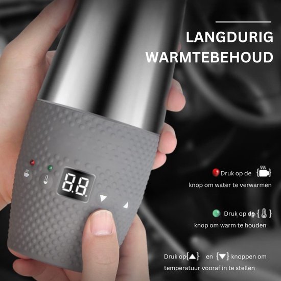 Roestvrijstalen sportwaterfles - THILY vacuümgeïsoleerde 32oz lekvrije waterfles met