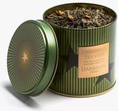 Dammann Frères - Thé vert de Noël en boîte - 100 grammes - Thé de Noël - Thé vert cannelle et vanille - Pour 50 tasses de thé -