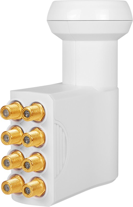 MEGASAT Digitale SAT Anlage 80cm Spiegel Schüssel HD Profi QUAD LNB 0 1db 4k H 8203 2289