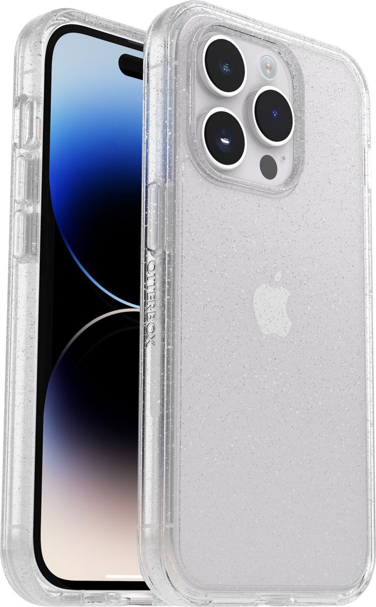Otterbox - Symmetry Clear geschikt voor iPhone 14 Pro Max - transparant/glitter