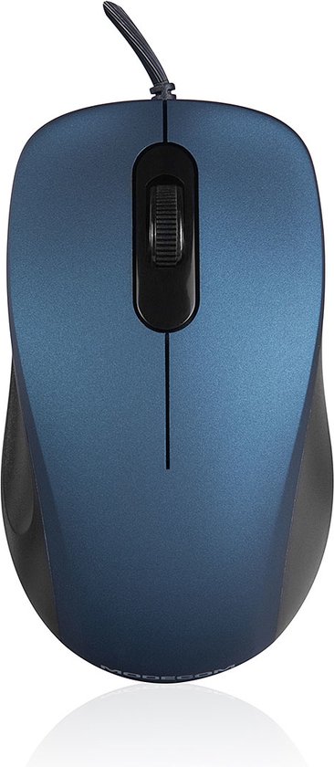 Modecom M-MC-M10S-400 M10S BLUE OPTICAL MOUSE SILENT [USB, OPTICAL 1000 DPI]