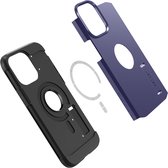 Spigen Tough Armor MagSafe iPhone 14 Pro Max hoesje paars