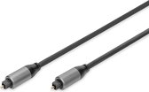 Digitus DB-510510-030-S audio kabel 3 meter TOSLINK Zwart