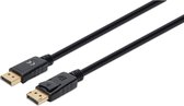 Manhattan 355582 DisplayPort-kabel DisplayPort Aansluitkabel DisplayPort-stekker, DisplayPort-stekker 1.00 m Zwart Disp