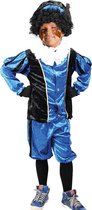 Kinder Pietenpak blauw / zwart maat 10/ 11 jaar