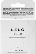 LELO HEX Original Condooms - 3 Stuks