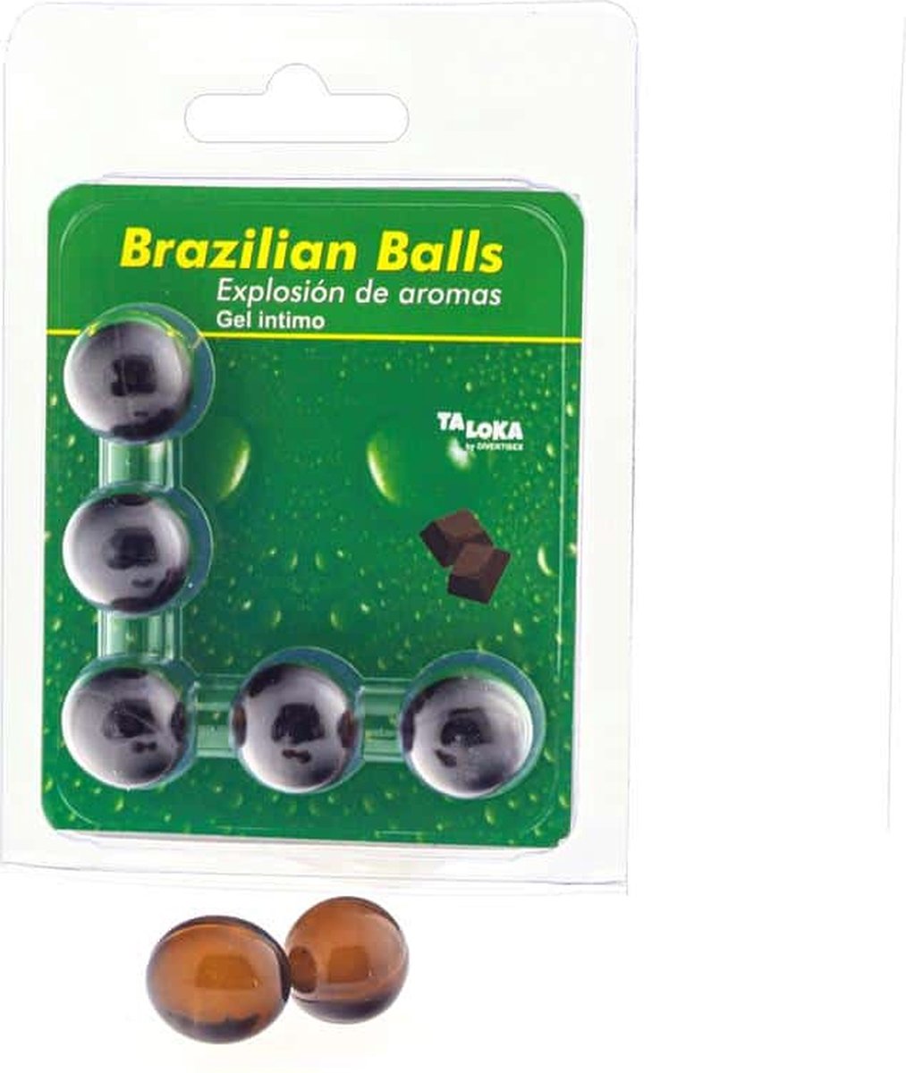 Goedkoopste Set 5 Brazilian Balls Chocolate Flavor