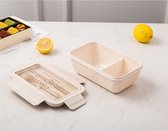 Lunchcontainers, tarwestro Bento Box, hoge capaciteit 1100ml lunchbox voor kinderen, plastic voedselcontainers met deksels, afneembaar en standaard voor telefoon
