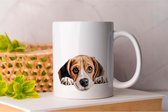 Mok Beagle - dogs - gift - cadeau - puppies - puppylove - doglover - doggy - honden - puppyliefde - mijnhond - hondenliefde - hondenwereld