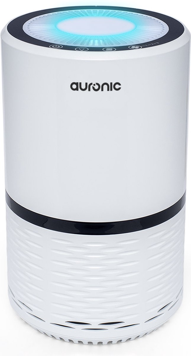 Auronic Luchtreiniger - Air Purifier met HEPA Filter - Verwijdert 99,97% - 25W - 3 Standen - Wit