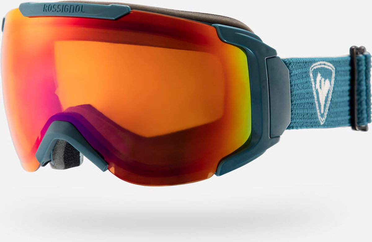 Rossignol Maverick Sonar Ski Goggle - Skibril Voor Volwassenen - Cat.1 Zeiss Lens - Blauw