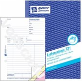 Avery 721 - Blue - White - Paper - 148 mm - 210 mm