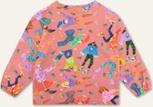 Heppy sweater 36 AOP Skatehop Pink: 110/5yr