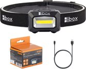 Libox LB0107 zaklantaarn Lantaarn aan hoofdband Zwart LED