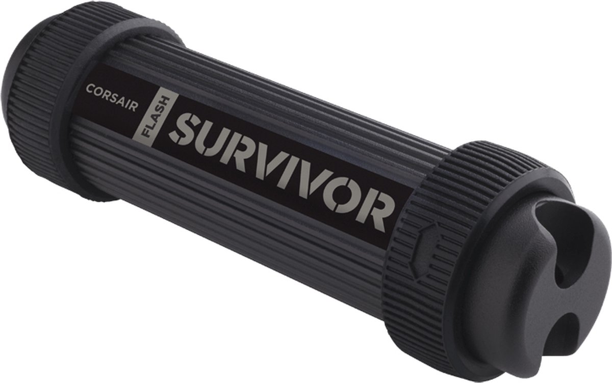 Corsair Survivor Stealth (V2) Usb-stick - USB 3.0 A - 128 GB - aluminium
