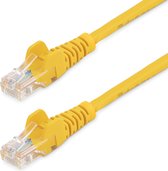 StarTech.com Câble Ethernet Cat5e avec connecteurs RJ45 Câble UTP sans accroc 0, 5m jaune