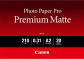 Canon PM-101 pack de papier photo Wit mat A2