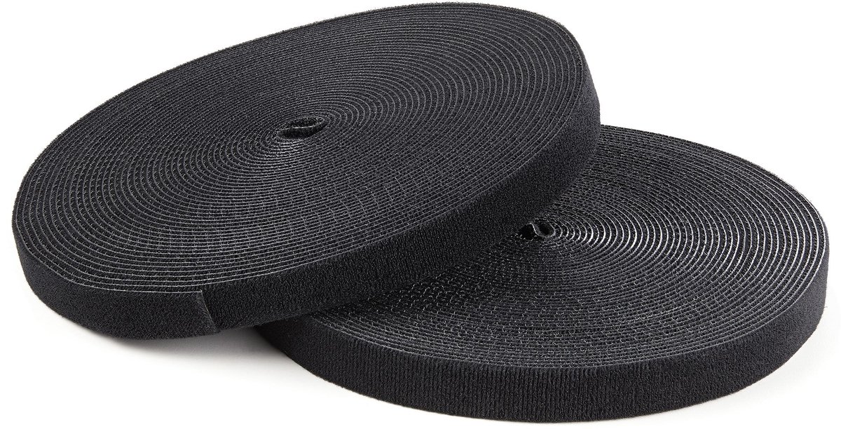 StarTech.com Rouleau d'Attaches Câbles Velcro Noir