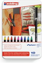 Stylos de couleur Edding 1200 set 10