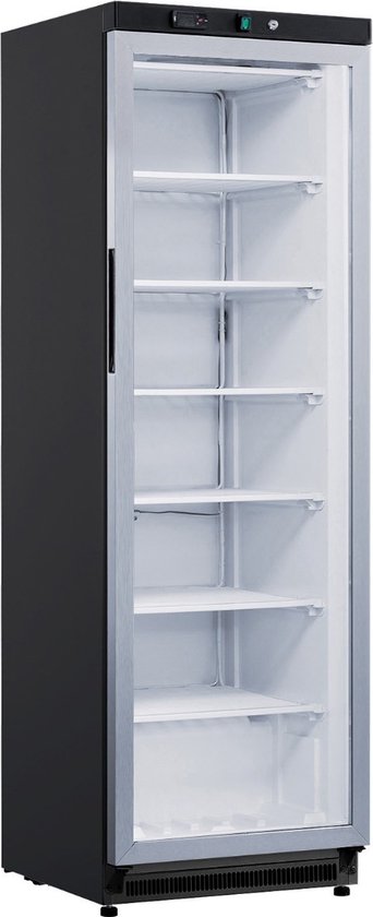 waytex 37401 Coffret mural 19'' 6U porte vitrée 600x450 noir