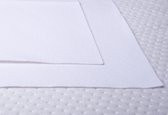 dubbelzijdig waterdicht molton bedzeil 100 x 150 cm, Matrasbeschermer onderlegger. inclusief verzendkosten