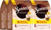 Senseo Cappuccino Koffiepads - Intensiteit 2/9 - Voordeelverpakking 4 x 16 pads