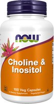 Choline en Inositol 500 mg - NOW Foods