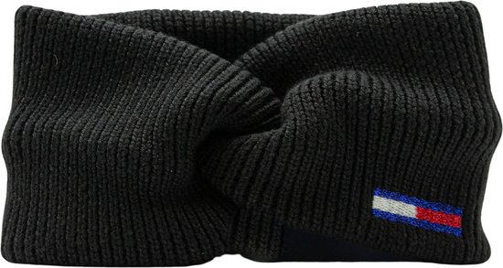 Tommy Hilfiger TJW Flag Headband Dames Hoofdband Zwart bol