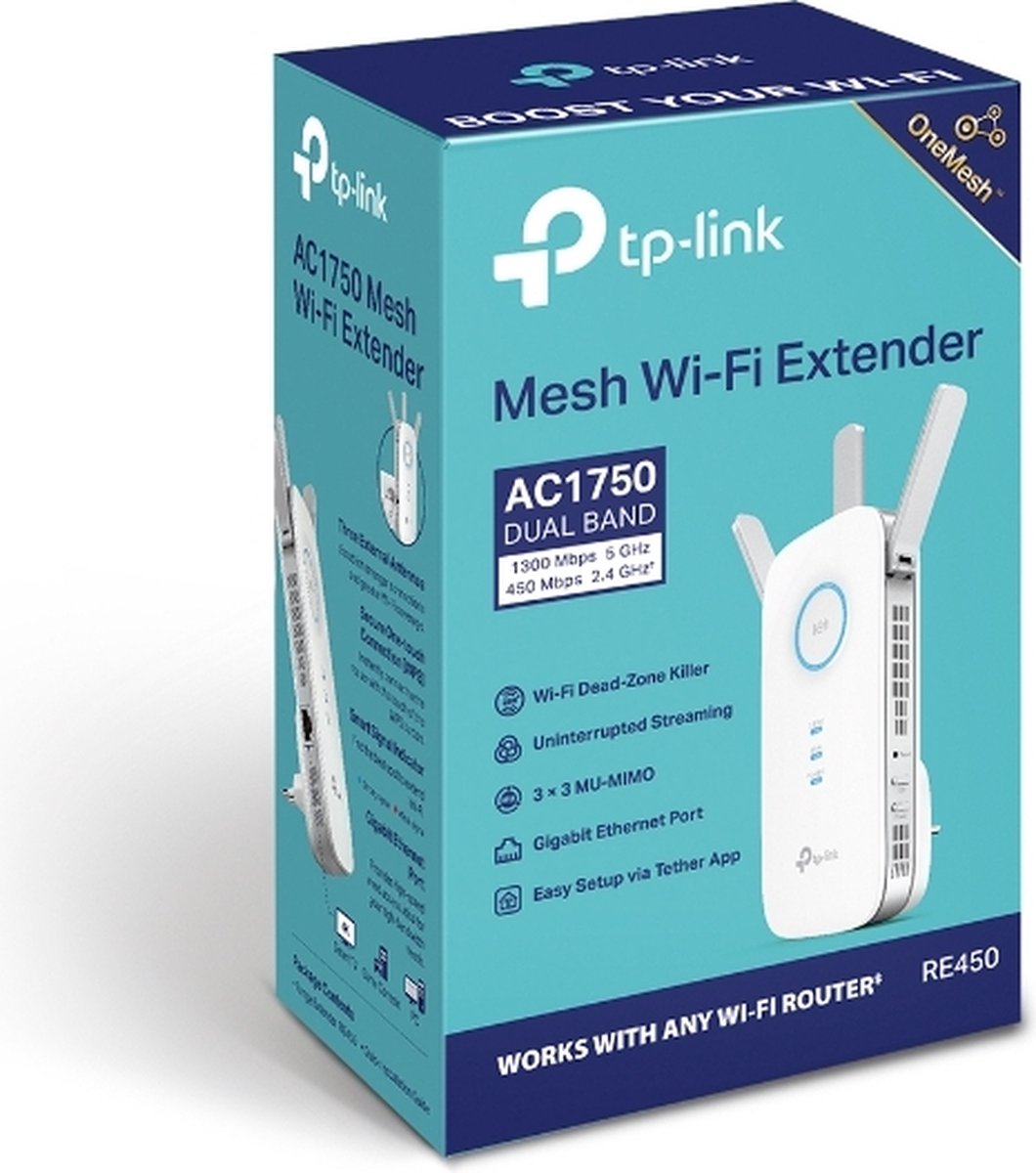 TP-LINK RE305 Répéteur Wi-Fi double bande 1200Mbps - Cdiscount Informatique