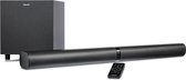 P61450 Barre de son 2.1 - complément parfait du téléviseur - 2 en 1 - installation flexible - Bluetooth® 5.3 - 2 x 30 W + 60 W (RMS) subwoofer puissant