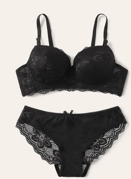 Curve Muse Grote maat push-up beugel voor dames Voeg 1 en een halve Kop kanten bh toe-Roze,Geel-70B