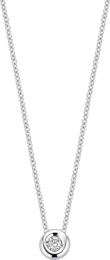 Blush Diamonds Dames Ketting Goud - Witgoud