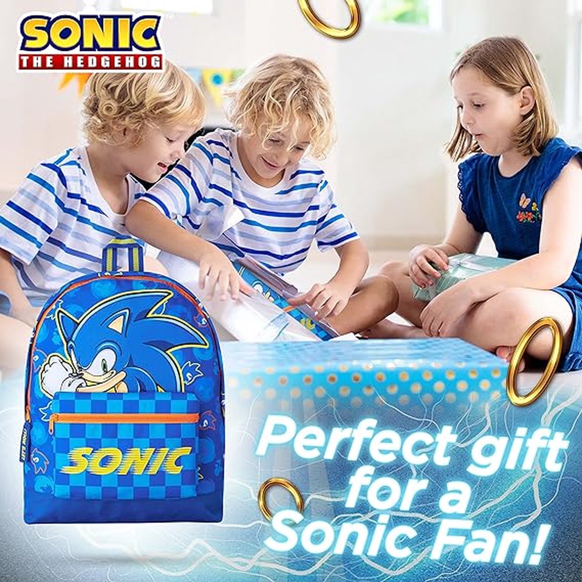 mybagstory - Kinderrugzak - Trolley - Bluey - 3D - Blauw - Kinderen - School - Kleuterschool - Kinderopvang - Schooltas Jongens - Maat 32 cm - Verstelbare bandjes - Wielen - Cadeau-idee, Bluey