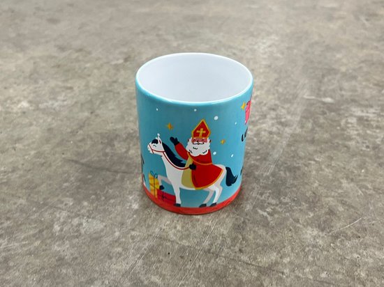 Foto: Sinterklaas mok sint en piet sinterklaas cadeautje schoen cadeau 5 december sinterklaas cadeautje mok thee mok koffie mok