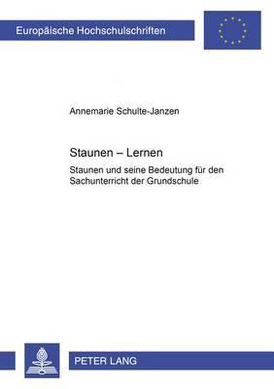 Staunen - Lernen - cover