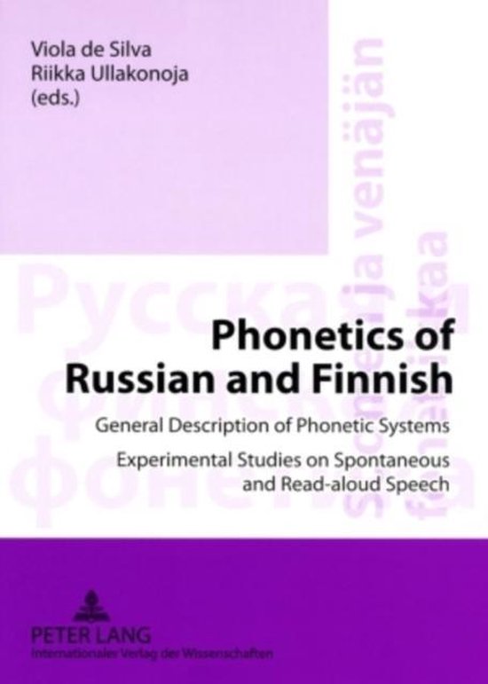 Phonetics of Russian and Finnish - cover