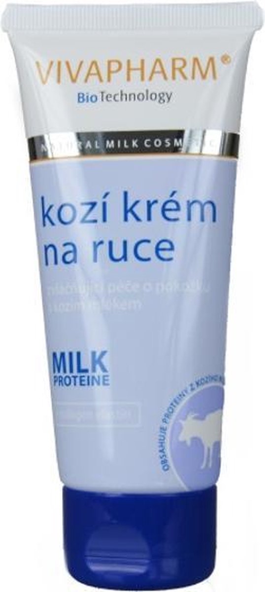 VIVAPHARM ® Crème pour les mains au lait de chèvre - 100 ml | bol.com