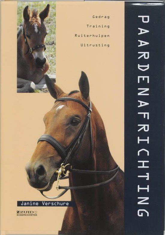 Cover van het boek 'Paardenafrichting' van Janine Verschure