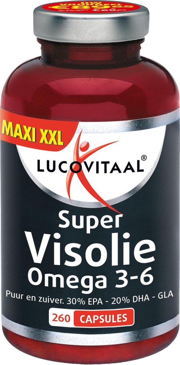 Lucovitaal Super Visolie Omega 36 Voedingssupplement 260
