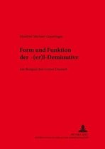 Form und Funktion der -(er)l-Deminutive