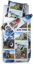 Snoozing Tractor dekbedovertrek Multi Junior (120x150 cm + 1 sloop)