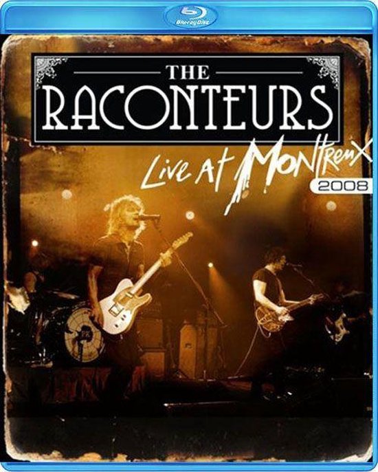 Cover van de film 'The Raconteurs - Live At Montreux 2008'