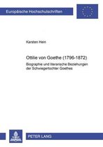 Ottilie Von Goethe (1796-1872)