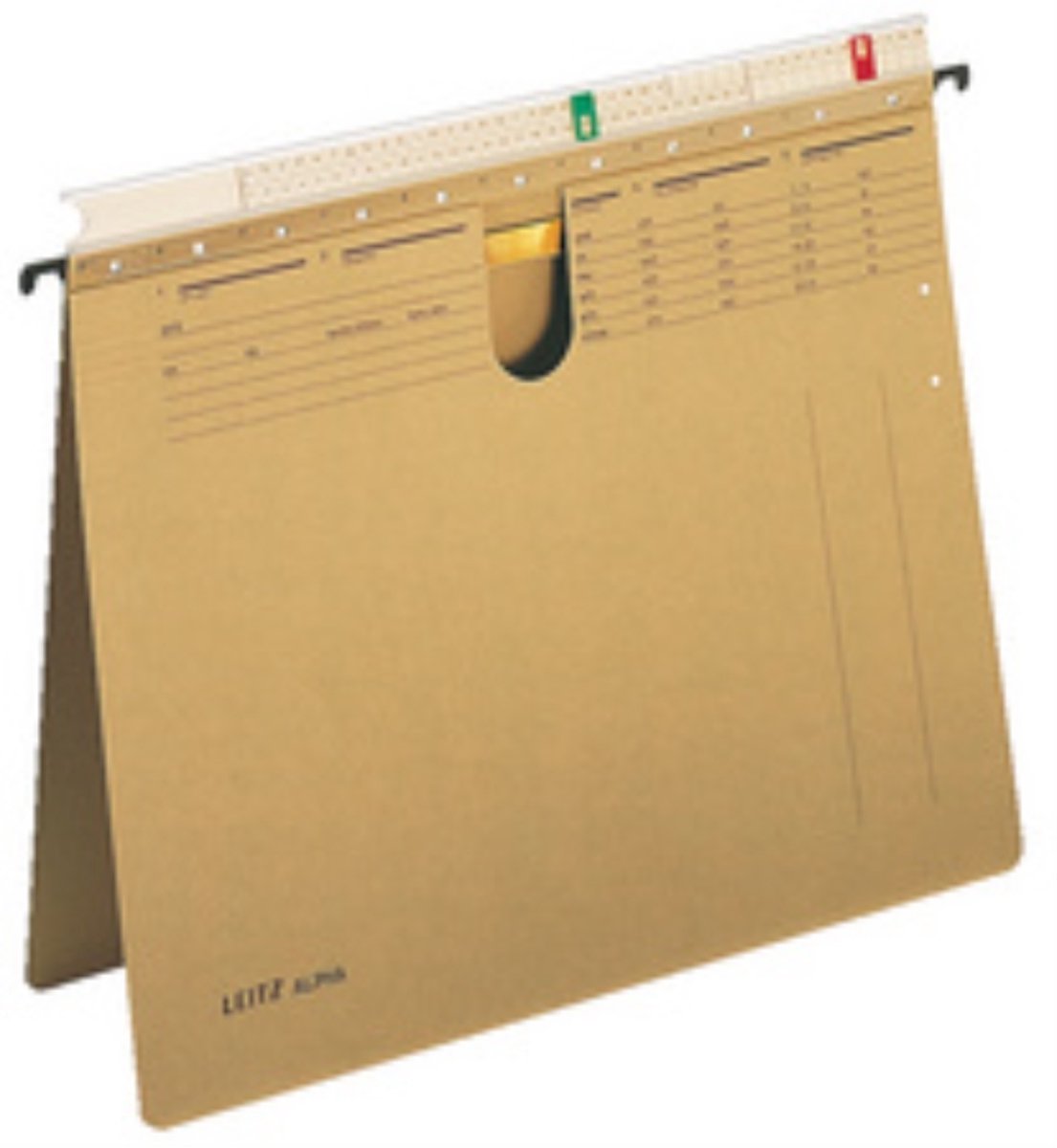 LEITZ Alpha hangmappen A4, natronkleur, 25 stuks