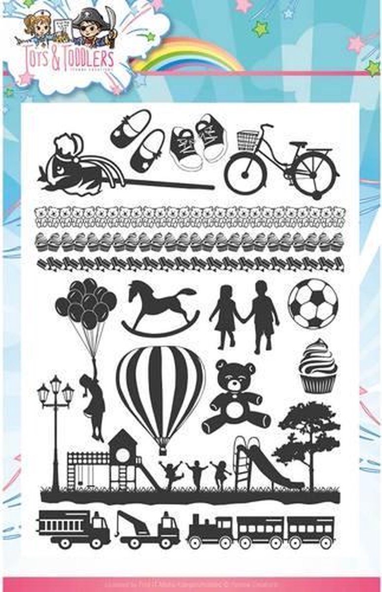 Clearstamp - Yvonne Creations - Tots and Toddlers