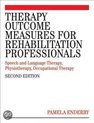 Therapy Outcome Measures For Rehabilitation Professionals