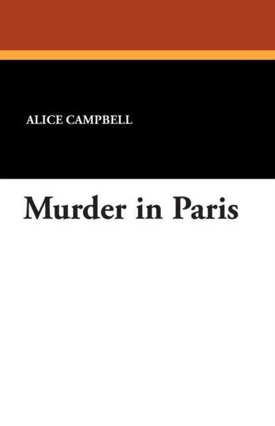 Murder in Paris - cover