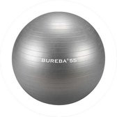 Trendy Sport - Professionele Gymnatiekbal - Fitnessbal - Bureba - Ø 55 cm - Zilver/Grijs - 500 kg belastbaar - Tuv/GS getest